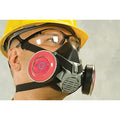 Half Mask Respirator, Advantage 420, Not Rated, Threaded, Size, M 0 Cartridges Included