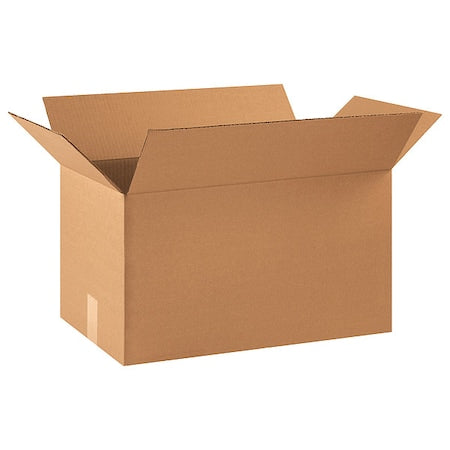 22 in x 12 in x 12 in Shipping Box, Kraft, Corrugate, Single Wall, 32 ECT