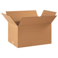 22 in x 14 in x 12 in Shipping Box, Kraft, Corrugate, Single Wall, 32 ECT