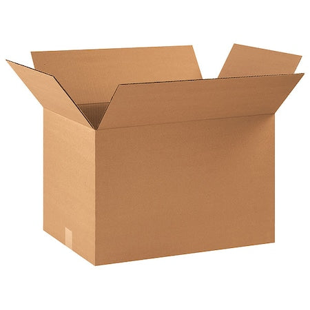 22 in x 14 in x 14 in Shipping Box, Kraft, Corrugate, Single Wall, 32 ECT