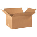 22 in x 16 in x 10 in Shipping Box, Kraft, Corrugate, Single Wall, 32 ECT