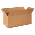24 in x 10 in x 10 in Shipping Box, Kraft, Corrugate, Single Wall, 32 ECT