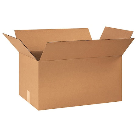 24 in x 14 in x 12 in Shipping Box, Kraft, Corrugate, Single Wall, 32 ECT
