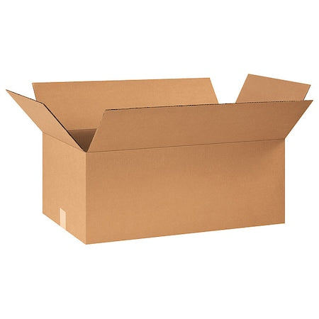 24 in x 15 in x 10 in Shipping Box, Kraft, Corrugate, Single Wall, 32 ECT