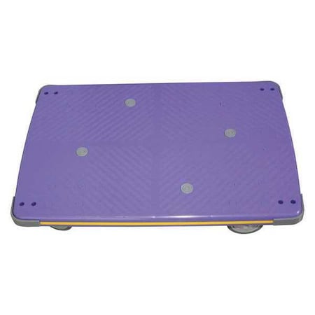 GnrlPurposeDlly, 6in, 28in, Bl, Plstc, 500lb