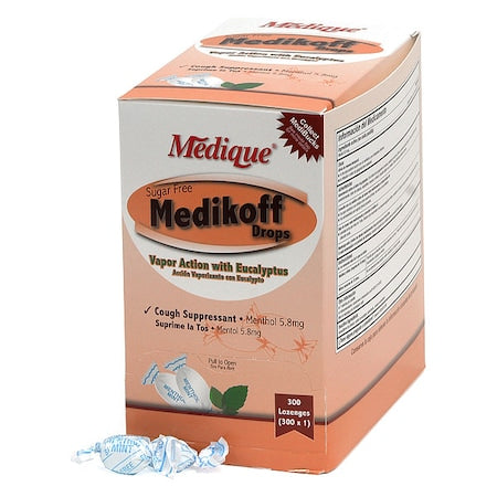 Cough Drop, Menthol, 5.8mg, Menthol, PK300