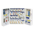 First Aid Kit and Housing, Plastic Cabinet, 206 Components, 50 People Served