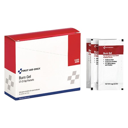 Topical Burn Gel, 0.123 oz, PK25