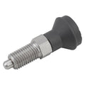 Indexing Plunger D1= M20X1,5, D=10, Style A, Non-Lockout wo Locknut, Stainless Steel Not Hardened