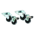 Caster Kit,Metal and Plastic,PK 4