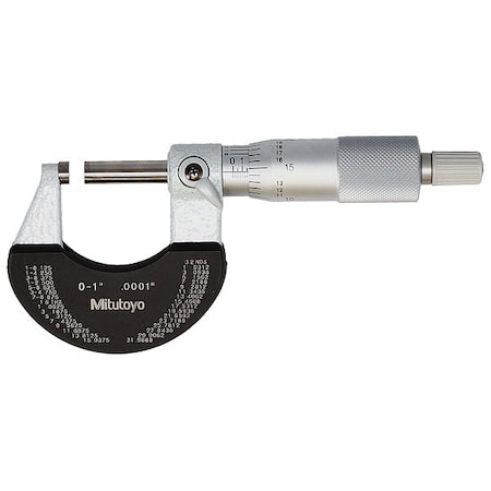 Outside Micrometer, 0-1 in Range