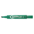 Desk-Style Permanent Marker, Chisel Tip, Green