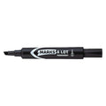 Desk-Style Permanent Marker, Chisel Tip, Black