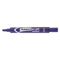 Large Desk-Style Permanent Marker, Chisel Tip, Purple
