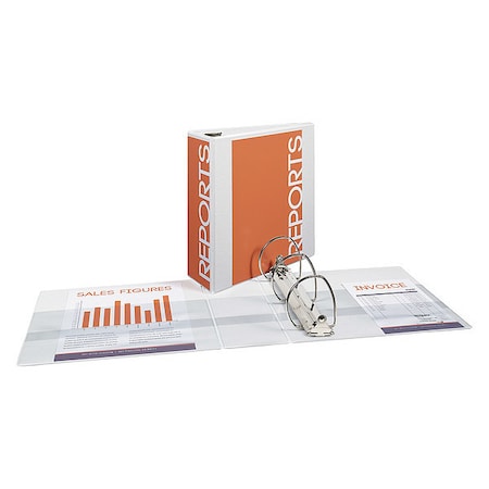 Durable View Binder, 4" EZD Rings, 780-She