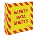 Heavy-Duty Industrial SDS Binder, 3" One-