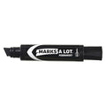 Black Chisel Tip Jumbo Desk-Style Permanent Marker, 12/PK