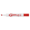 Desk-Style Dry Erase Marker, Chisel Tip, Blue