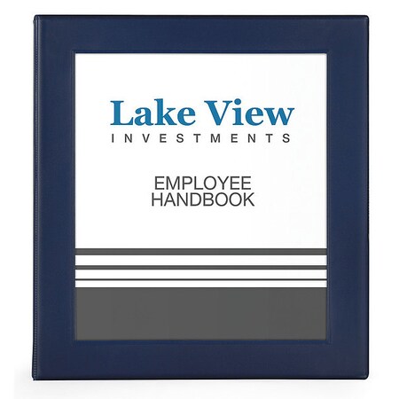 Framed View Binder, 1" One-Touch Rings, 27