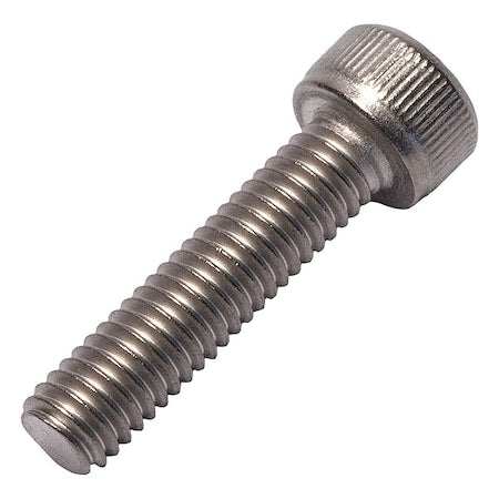 M6-1.00 x Socket, Socket Head Cap Screw, Plain Titanium