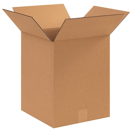 12 in x 12 in x 15 in Shipping Box, Kraft, Corrugate, Single Wall, 32 ECT