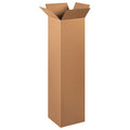 12 in x 12 in x 48 in Shipping Box, Kraft, Corrugate, Single Wall, 32 ECT