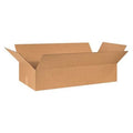 40 in x 18 in x 8 in Shipping Box, Kraft, Corrugate, Single Wall, 32 ECT