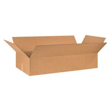 40 in x 18 in x 8 in Shipping Box, Kraft, Corrugate, Single Wall, 32 ECT