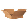 22 in x 22 in x 4 in Shipping Box, Kraft, Corrugate, Single Wall, 32 ECT