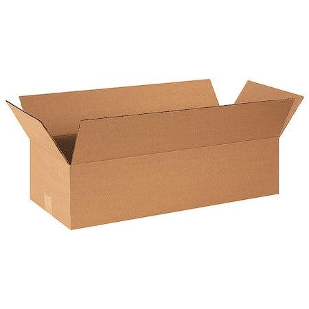 24 in x 10 in x 6 in Shipping Box, Kraft, Corrugate, Single Wall, 32 ECT