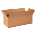 24 in x 10 in x 8 in Shipping Box, Kraft, Corrugate, Single Wall, 32 ECT