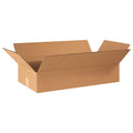 24 in x 12 in x 4 in Shipping Box, Kraft, Corrugate, Single Wall, 32 ECT
