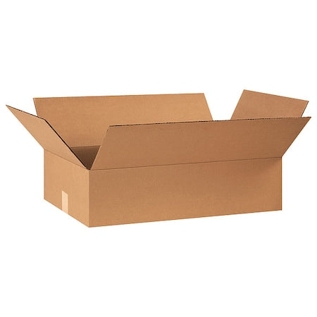 24 in x 14 in x 6 in Shipping Box, Kraft, Corrugate, Single Wall, 32 ECT