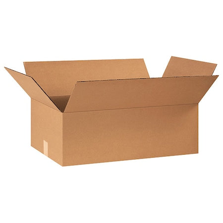 24 in x 14 in x 8 in Shipping Box, Kraft, Corrugate, Single Wall, 32 ECT