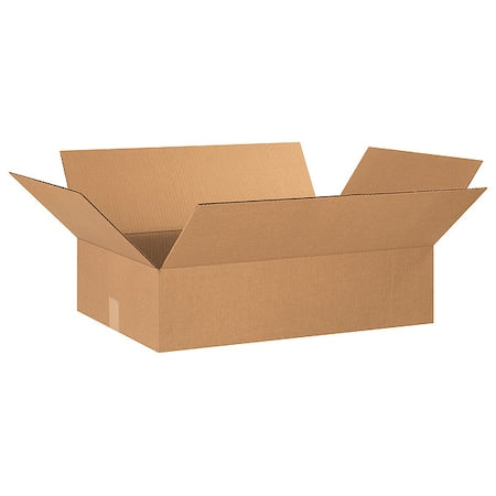 24 in x 16 in x 6 in Shipping Box, Kraft, Corrugate, Single Wall, 32 ECT