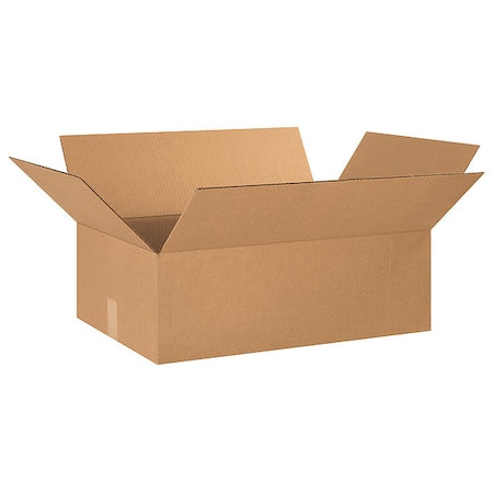 24 in x 16 in x 8 in Shipping Box, Kraft, Corrugate, Single Wall, 32 ECT