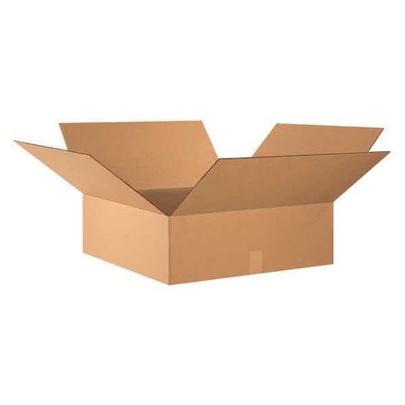 24 in x 24 in x 8 in Shipping Box, Kraft, Corrugate, Single Wall, 32 ECT