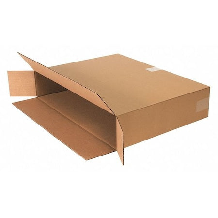 24 in x 5 in x 18 in Shipping Box, Kraft, Corrugate, Single Wall, 32 ECT