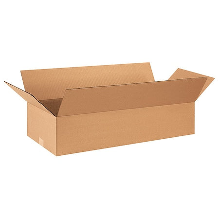 28 in x 12 in x 6 in Shipping Box, Kraft, Corrugate, Single Wall, 32 ECT