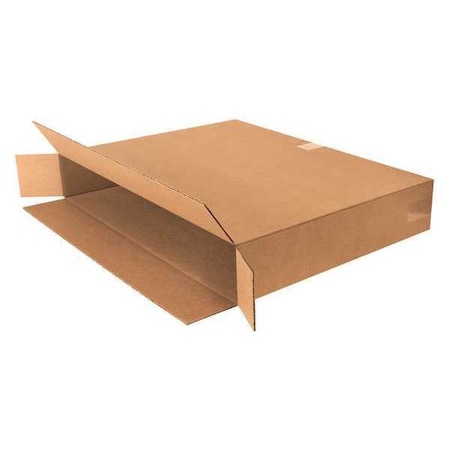 30 in x 5 in x 24 in Shipping Box, Kraft, Corrugate, Single Wall, 32 ECT