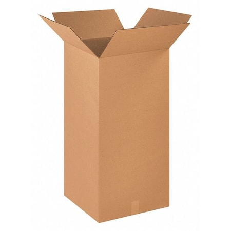 18 in x 18 in x 36 in Shipping Box, Kraft, Corrugate, Single Wall, 32 ECT