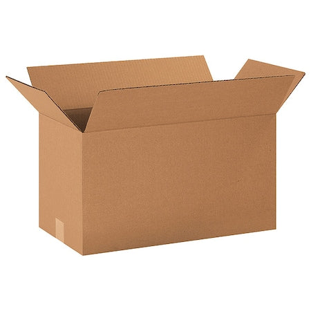 20 in x 10 in x 12 in Shipping Box, Kraft, Corrugate, Single Wall, 32 ECT
