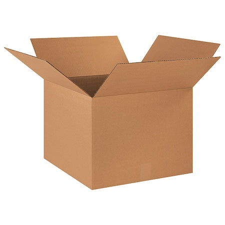 18 in x 18 in x 14 in Shipping Box, Kraft, Corrugate, Single Wall, 32 ECT
