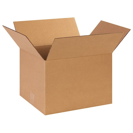 14 in x 12 in x 10 in Shipping Box, Kraft, Corrugate, Single Wall, 32 ECT