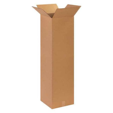 14 in x 14 in x 48 in Shipping Box, Kraft, Corrugate, Single Wall, 32 ECT