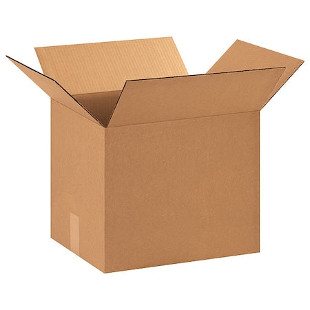 15 in x 12 in x 12 in Shipping Box, Kraft, Corrugate, Single Wall, 32 ECT