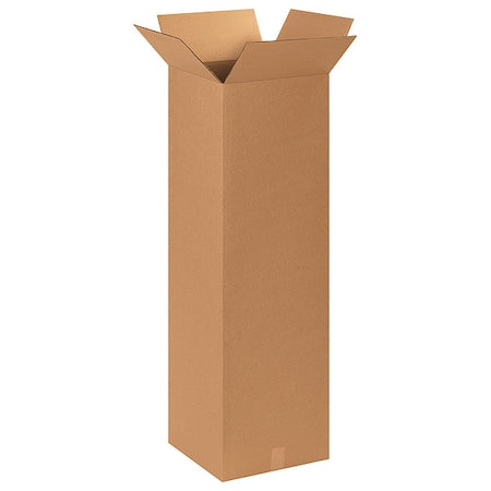 15 in x 15 in x 48 in Shipping Box, Kraft, Corrugate, Single Wall, 32 ECT