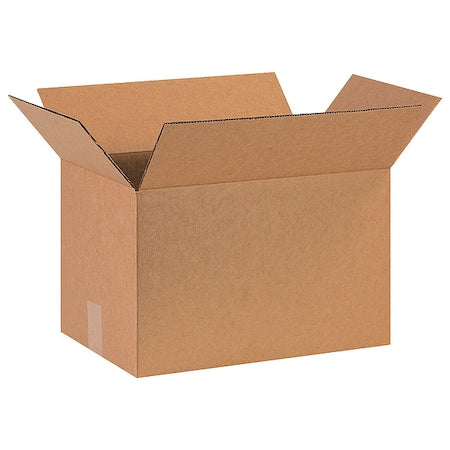 16 in x 10 in x 10 in Shipping Box, Kraft, Corrugate, Single Wall, 32 ECT