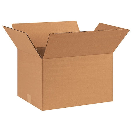 16 in x 12 in x 10 in Shipping Box, Kraft, Corrugate, Single Wall, 32 ECT