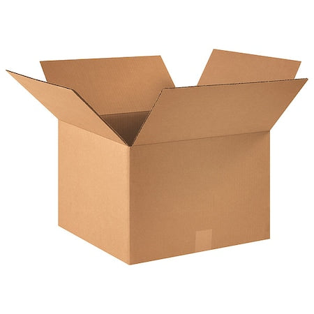 16 in x 16 in x 11 in Shipping Box, Kraft, Corrugate, Single Wall, 32 ECT